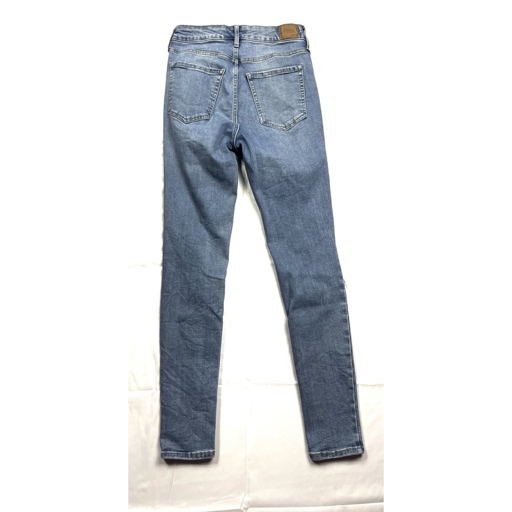 AÉROPOSTALE Super High Rise Jegging Women's Size 8 Distressed Ripped Denim - Picture 11 of 11